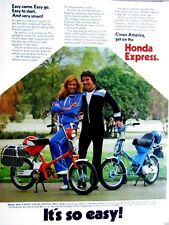 1979 Honda Express Vintage C'mon America It's Easy Original Print Ad 8.5 x 11