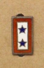 Son-In-Service Sweetheart pin, Bar w/2 Stars, Sterling (3118) picture