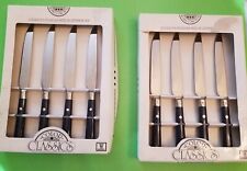 New 8 Pc Color Classics Home Concepts Stainless Lifetime Hoan Steak Knife Set  picture