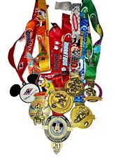 RunDisney Marathon Weekend Dopey Challenge Medals 2014 Inaugural Year Spinner picture