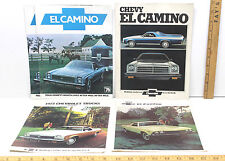 5 pc 1969 '73 '74 '76 Chevrolet Chevy Dealer Manuals El Camino Trucks Brochures  picture