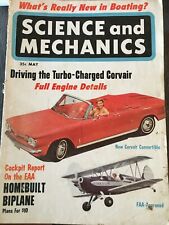 Science and Mechanics May 1962 Corvair Spyder Pontiac Tempest Magic Tricks picture