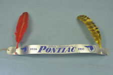 NOS 1926-1951 PONTIAC 25TH ANNIVERSARY FEATHER HEADBAND HEAD BAND 1951 GIVEAWAY picture
