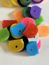 20pcs Key Cap/Ring Silicone Identifier Cover, Color Coded Key ID Tags picture