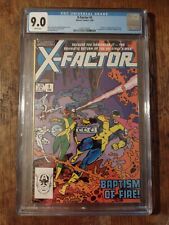 X-factor #1 cgc 9.0,white pages…UNPRESSED picture
