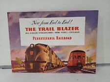 1948 Pennsylvania Railroad The Trail Blazer Chicago Railroad Fair Promo Booklet picture