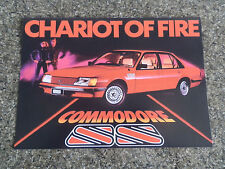 HOLDEN COMMODORE VH SS  BROCHURE. picture