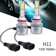 LED Headlight Kit H9 H11 72W 7600LM 6000K Low Beam Fog Lamp HID Car Light picture