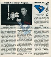 VTG BELL TEL NEWS South Carolina 1967: Project Apollo Moon Space Southern Bell picture