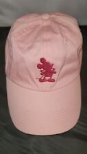 Pink Hat Glitter Mickey Mouse Disney World Baseball Cap  picture