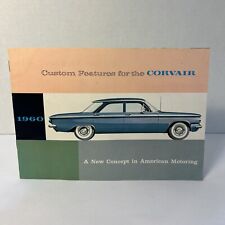 *RARE* 1960 Chevrolet Corvair Advertising 11-pg Dealers Booklet picture