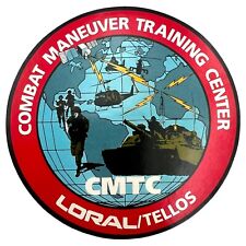 VTG 1980s Combat Maneuver Training Center CMTC Loral/Tellos Equipment Sticker picture