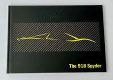 Porsche 918 Spyder Hardcover Brochure picture