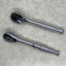 TOYOTA Motor Ratchet Wrench 3/8 OEM Mechanic Hand Tool 2pcs picture