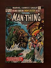Man-Thing #3 (Marvel Comics 1974) 1st Foolkiller Bronze Age 5.5 FN- picture