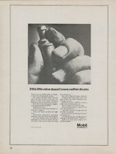 1970 Mobil Detergent Oil PCV Valve Movement Air-Pollution Photo Vintage Print Ad picture