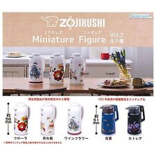 ZOJIRUSHI Miniature Figure Floral pot Capsule Toy 5 Types Full Comp Set Gacha picture