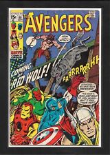 Avengers #80 (1970): 1st Appearance of Red Wolf Bronze Age Marvel VG+ (4.5) picture