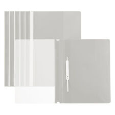 Report Covers, 6 Pcs Plastic Clear Front File Binder Folder Protector, Grey picture
