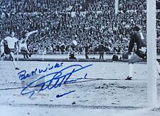 Geoff Hurst 1966 World Cup Signed 16x12 Photo OnlineCOA AFTAL picture