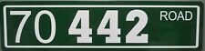 METAL STREET SIGN 70 442 ROAD FITS OLDSMOBILE OLDS MUSCLE CAR 400 HURST 4 SPEED picture