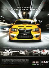 HOLDEN VE HSV CLUBSPORT R8 GTS COMMODORE A3 SALES ADVERT picture