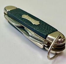 Vintage SABRE IRELAND  4-Blade CAMPER'S KNIFE  --   Made in 1980s  --  Excellent picture