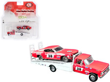 Ford -350 Ramp Truck 38 1969 Mustang Trans Coca-Cola 1/64 Diecast Model Cars picture