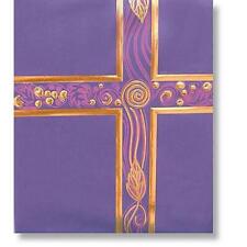 Ceremonial Deep Violet with Gold toned Foil Service Binder 8-1/2 x 11