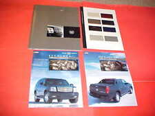 2003 CADILLAC ESCALADE ESV EXT DELUXE BROCHURE CATALOG PAINT CHIPS LOT OF 3 picture