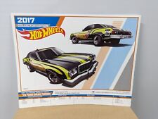 1976 Ford Gran Torino - 2017 Hot Wheels Mail In Designer Sheet - Kmart picture