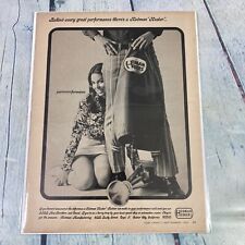 Vtg 1971 Print Ad Hedman Hedders Sexy Lady Hot Rod Car Parts Magazine Page Paper picture