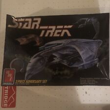 AMT ERTL Star Trek 3 Piece Adversary Klingon Romulan Ferengi Model Kit Sealed picture