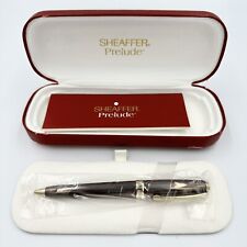 Sheaffer Vintage Prelude Brown w/ Copper Accents GT Ballpoint Pen Medium & Case picture