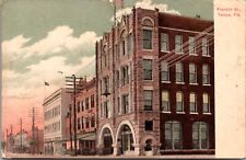 1907 Postcard Franklin Street in Tampa, Florida picture