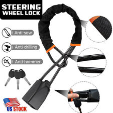 Steering Wheel Lock Anti-Theft Security System Car Truck SUV Auto Universal US picture