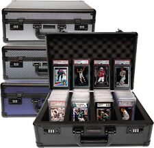 60+ 4 Row Graded Card Case BGS PSA Graded Card Storage Box Sports Card Case picture