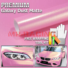 Galaxy Dust Matte Light Pink Gold Metallic Auto Sticker Decal Vinyl Wrap Sheet picture