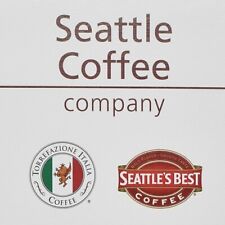 Vintage 1990s Seattle Coffee Company FOLDER Torrefazione Italia picture