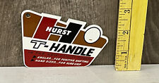 Hurst T Handle Shifter Magnet Gas Oil Muscle Rat Rod Car Truck Vehicle picture