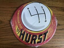 HURST SHIFTER 12” DIAMETER METAL SIGN NIP COMPETITION PLUS 4-SPEED BY HURST picture