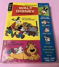 Walt Disney Comics Digest 3 Gold Key - August 1968 - 5.0 VG/Fine picture