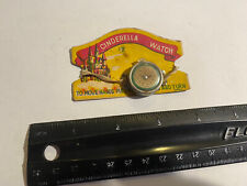 Vintage Cinderella Watch on Original Novelty Card NEW OLD STOCK - MADE IN JAPAN picture