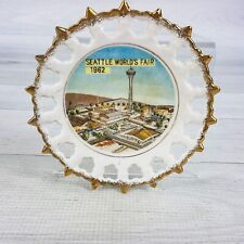 World's Fair Seattle 1962 Ceramic Trinket Dish Plate 5