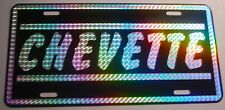 CHEVETTE Prism Metal License Plate Tag 1970's Retro Fits Chevy Chevette picture