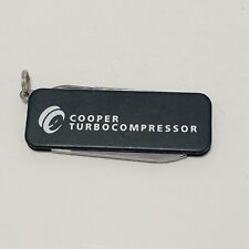 Vintage Zippo Money Clip Knife Cooper Turbocompressor  picture