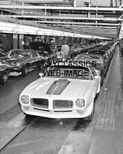 1970 FIREBIRD TRANS AM CAMARO Z/28 ASSEMBLY LINE 8X10 PHOTO HOT ROD MUSCLE CAR picture