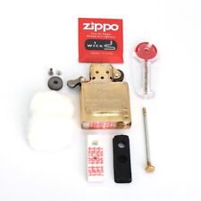 Zippo lighter replacement fuel oil insert gold plus anatomy supplies 7 set picture