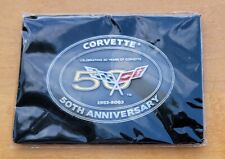 Corvette 50th Anniversary Medallion new in unopened package 1953-2003 Chevy Club picture