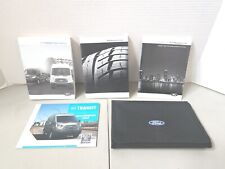 2018 FORD TRANSIT OWNERS MANUAL GUIDE BOOK SET WITH CASE OEM   picture